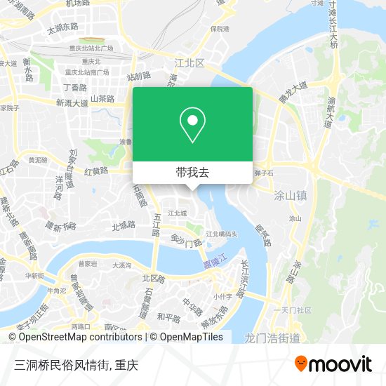 三洞桥民俗风情街地图
