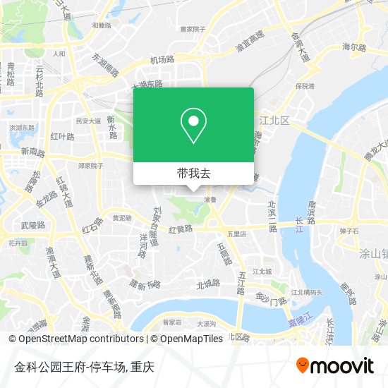 金科公园王府-停车场地图