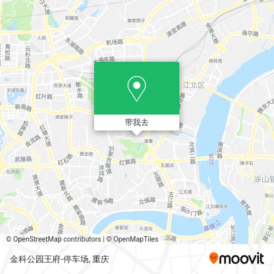金科公园王府-停车场地图