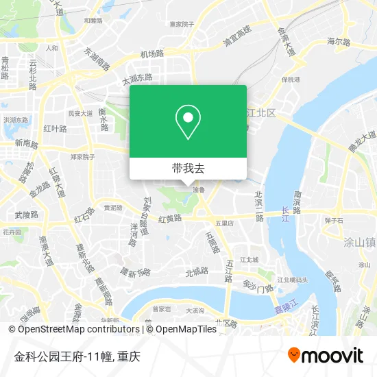 金科公园王府-11幢地图
