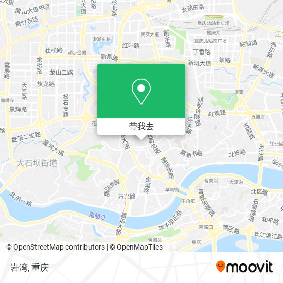 岩湾地图