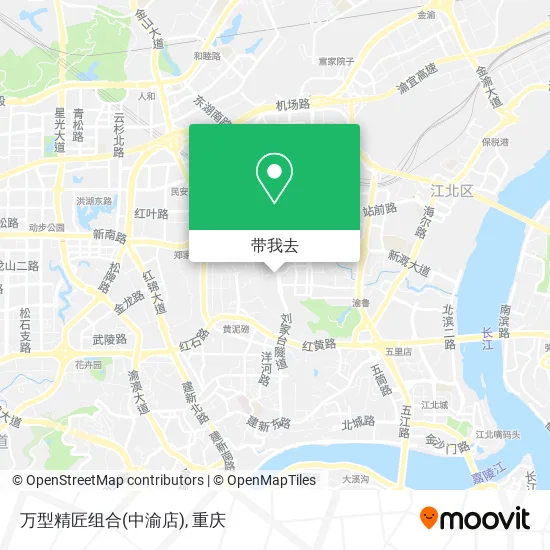 万型精匠组合(中渝店)地图