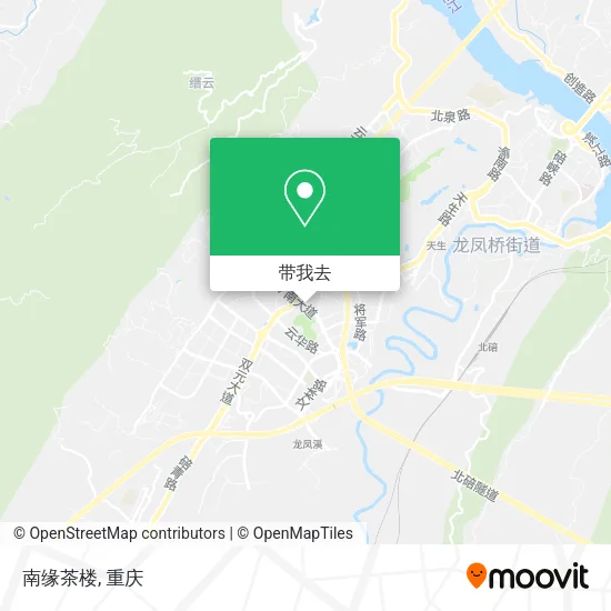 南缘茶楼地图