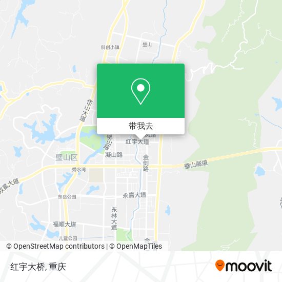 红宇大桥地图