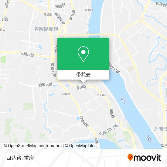 四达路地图