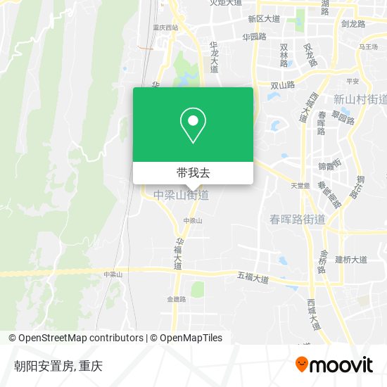 朝阳安置房地图