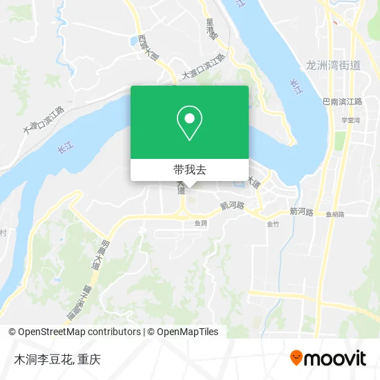 木洞李豆花地图