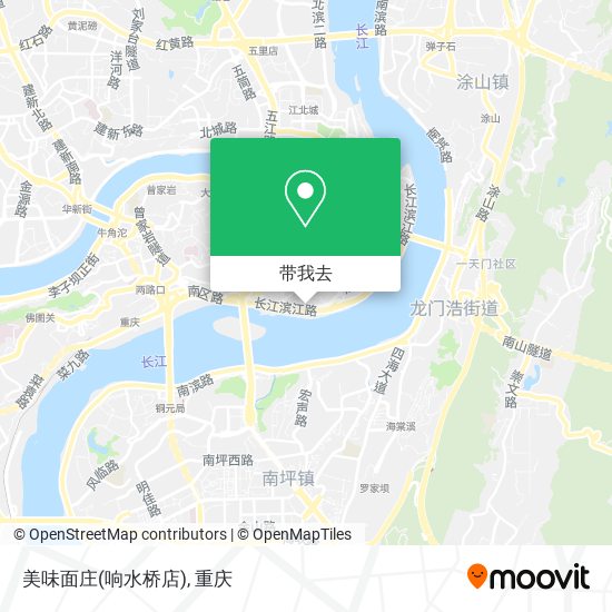 美味面庄(响水桥店)地图