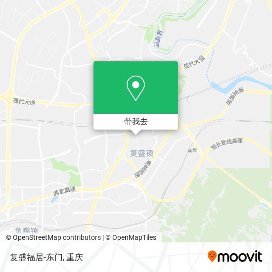 复盛福居-东门地图