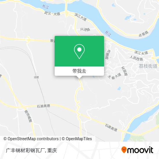 广丰钢材彩钢瓦厂地图