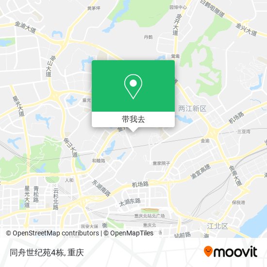 同舟世纪苑4栋地图