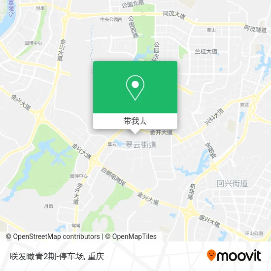 联发瞰青2期-停车场地图