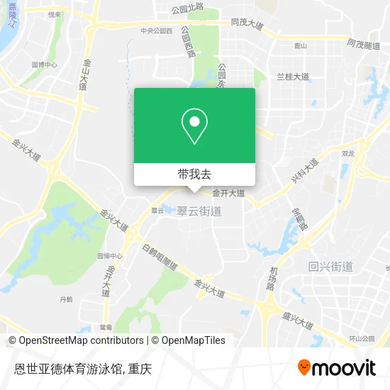 恩世亚德体育游泳馆地图
