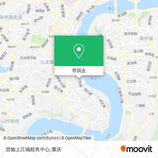 晋愉上江城租售中心地图
