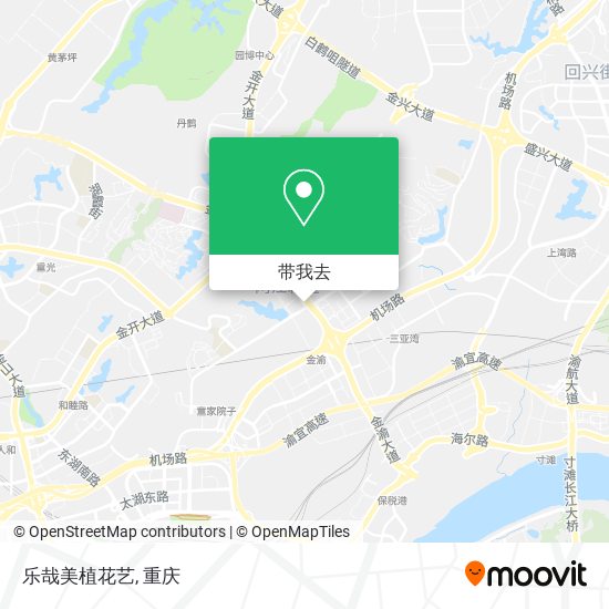 乐哉美植花艺地图