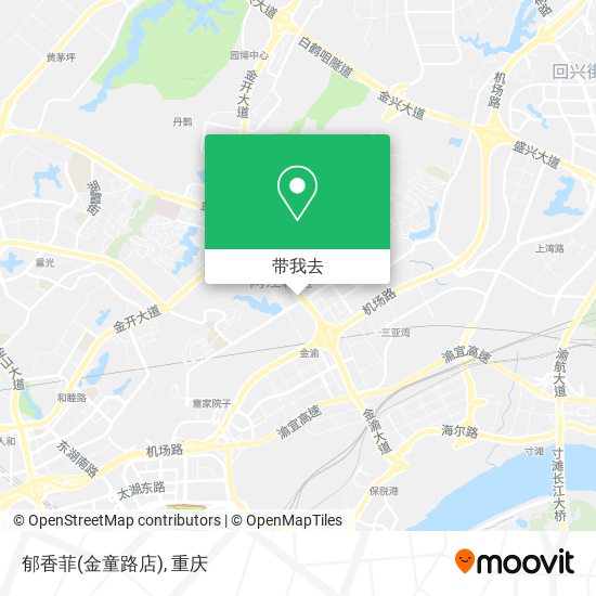 郁香菲(金童路店)地图