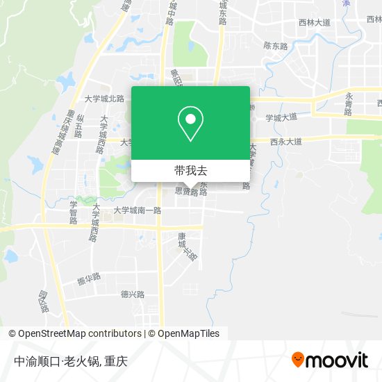 中渝顺口·老火锅地图
