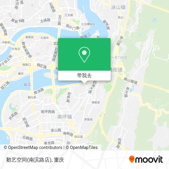 鹅艺空间(南滨路店)地图