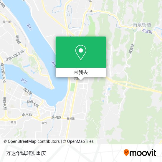 万达华城3期地图