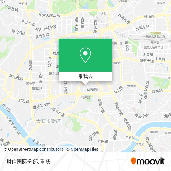 财信国际分部地图