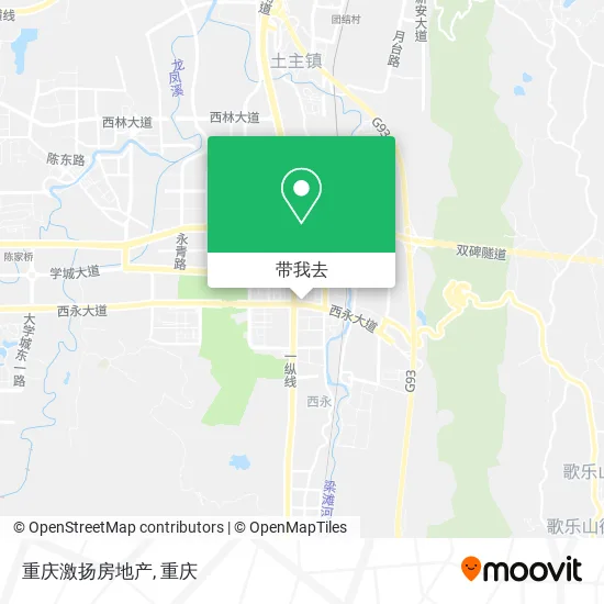 重庆激扬房地产地图
