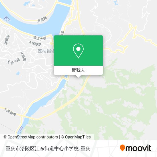 重庆市涪陵区江东街道中心小学校地图