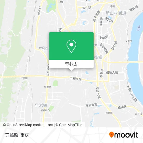 五畅路地图