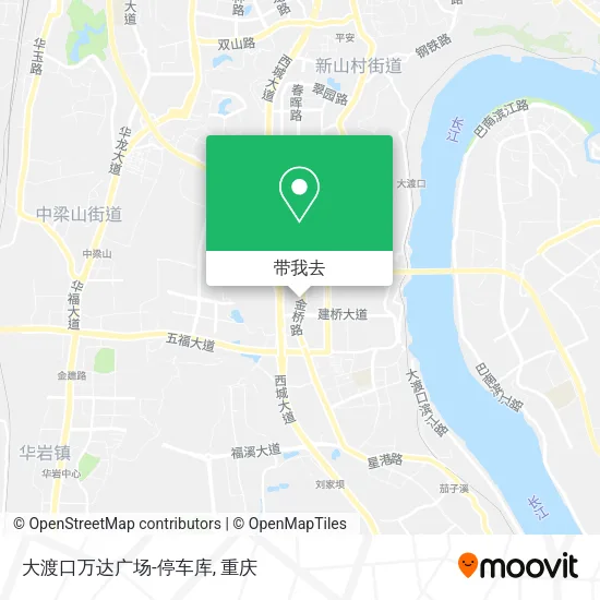 大渡口万达广场-停车库地图