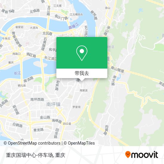 重庆国瑞中心-停车场地图