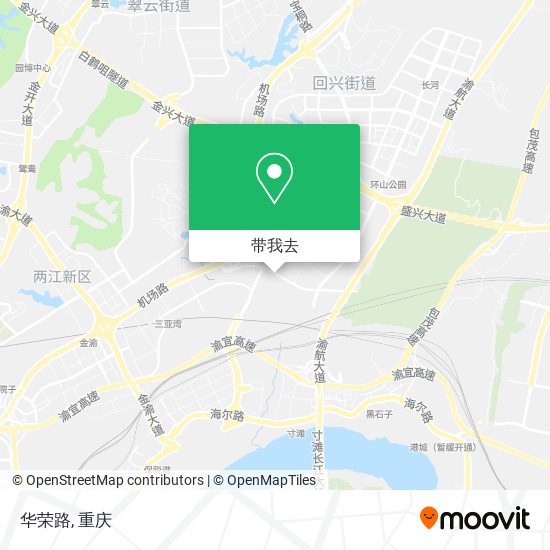 华荣路地图