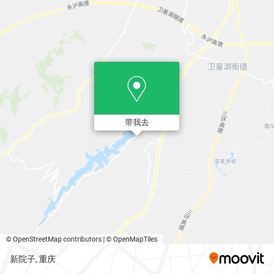新院子地图