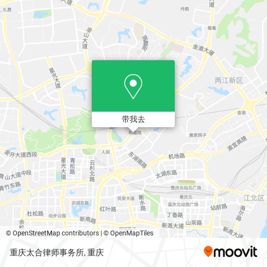 重庆太合律师事务所地图