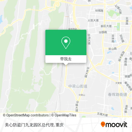 美心防盗门九龙园区总代理地图