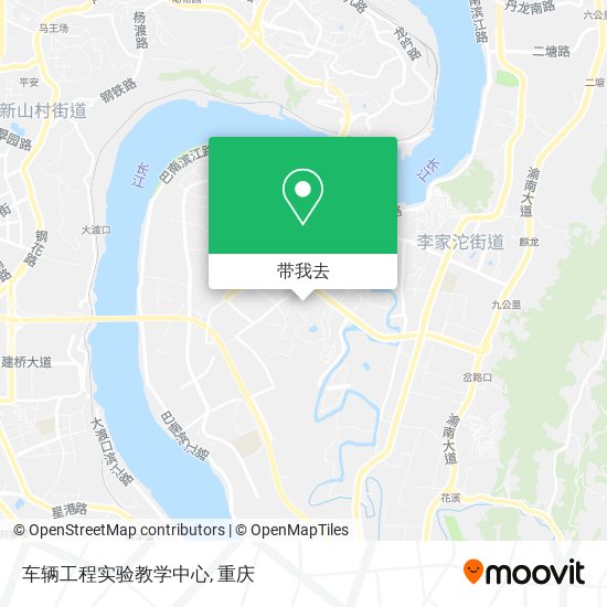 车辆工程实验教学中心地图