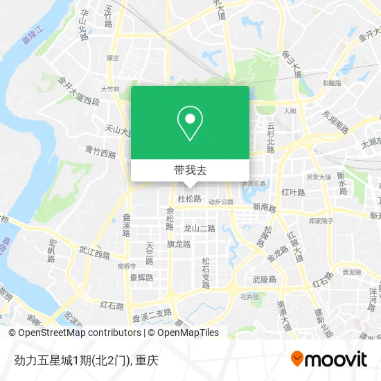 劲力五星城1期(北2门)地图