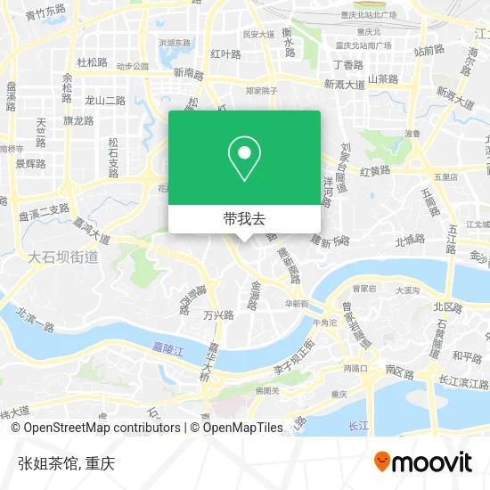 张姐茶馆地图