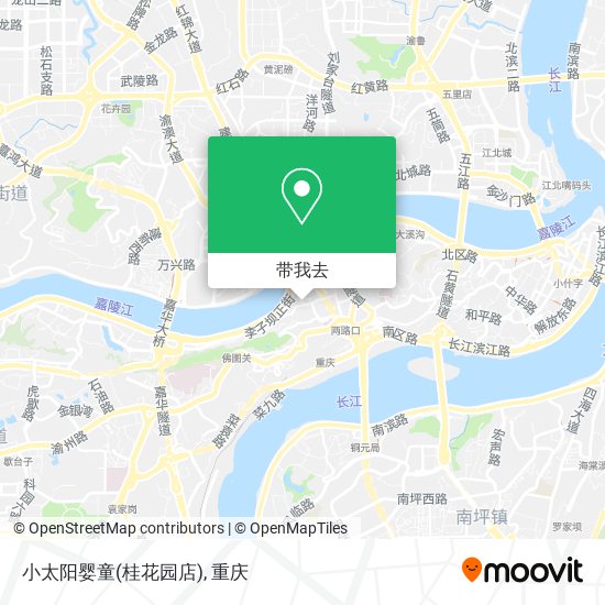 小太阳婴童(桂花园店)地图