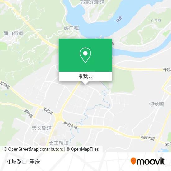 江峡路口地图
