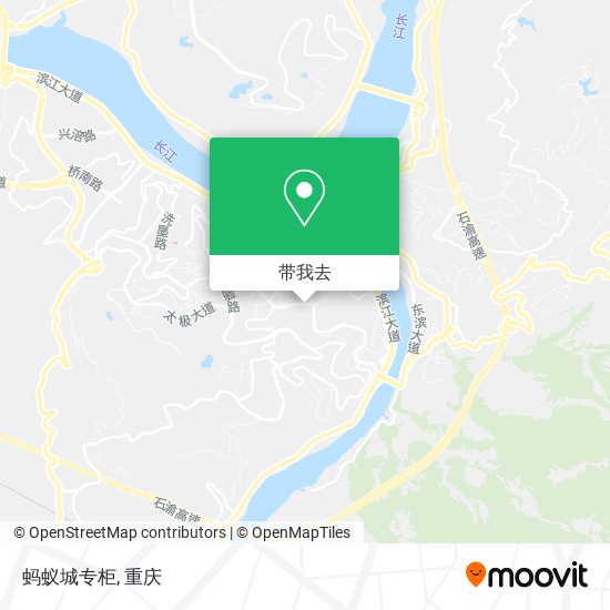 蚂蚁城专柜地图