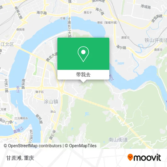 甘蔗滩地图