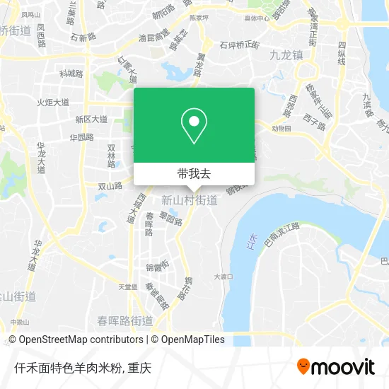 仟禾面特色羊肉米粉地图
