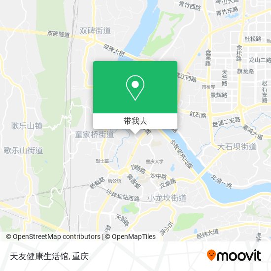 天友健康生活馆地图