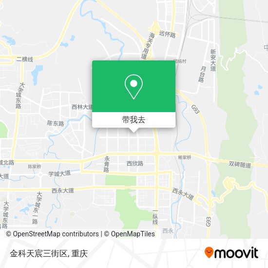金科天宸三街区地图