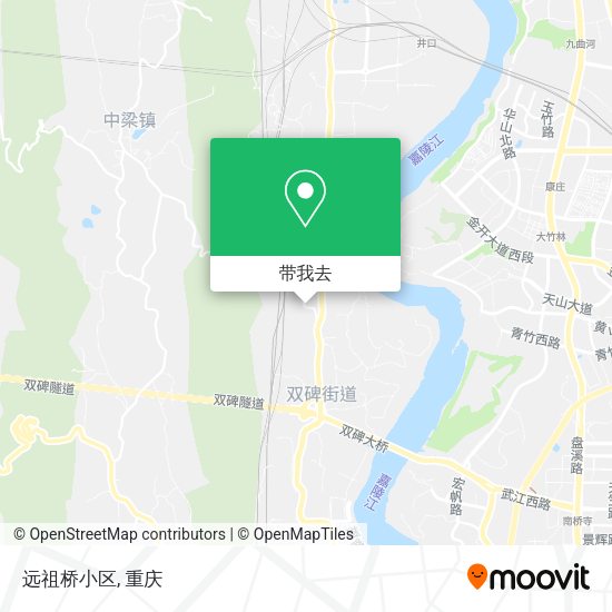 远祖桥小区地图