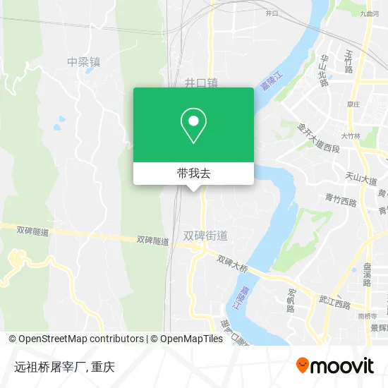 远祖桥屠宰厂地图