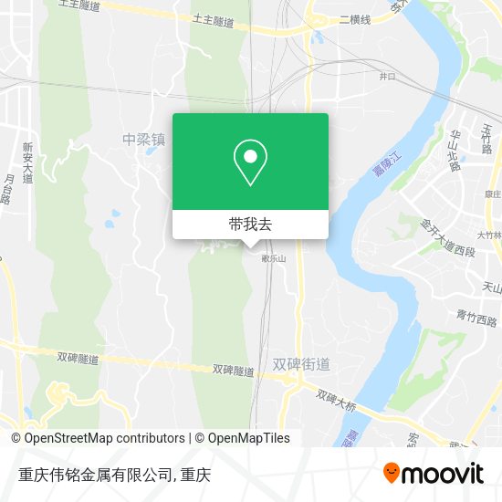 重庆伟铭金属有限公司地图