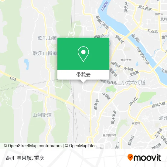 融汇温泉镇地图