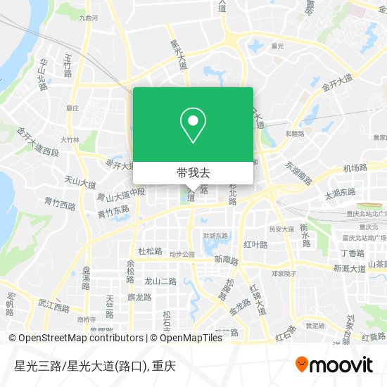 星光三路/星光大道(路口)地图