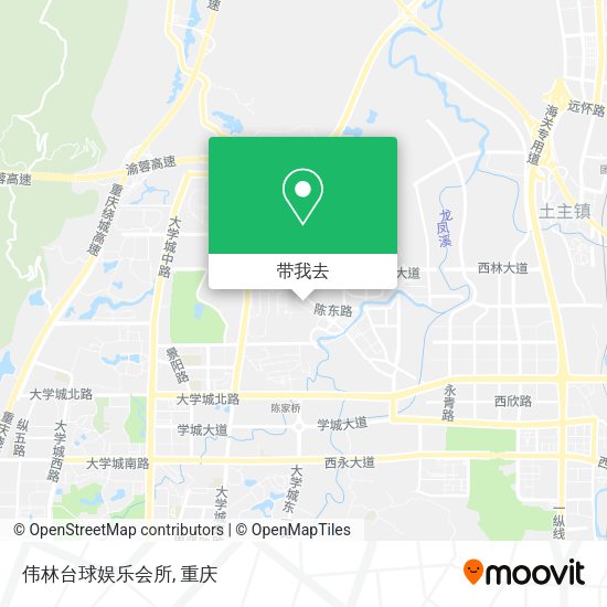 伟林台球娱乐会所地图