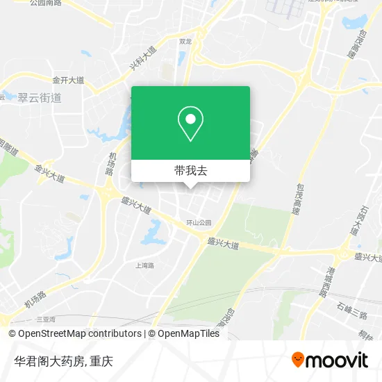 华君阁大药房地图